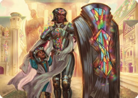 Guardian of New Benalia Art Card [Dominaria United Art Series] | Game Master's Emporium (The New GME)