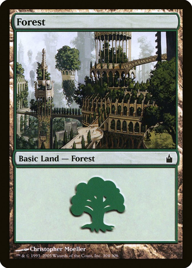 Forest (304) [Ravnica: City of Guilds] | Game Master's Emporium (The New GME)