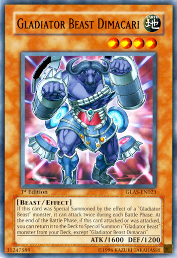 Gladiator Beast Dimacari [GLAS-EN023] Common | Game Master's Emporium (The New GME)