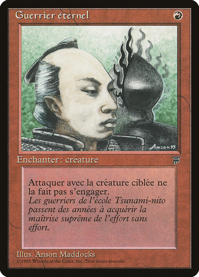 Eternal Warrior (French) - "Guerrier eternel" [Renaissance] | Game Master's Emporium (The New GME)