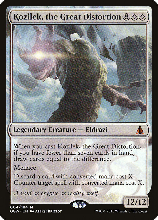 Kozilek, the Great Distortion [Oath of the Gatewatch] | Game Master's Emporium (The New GME)