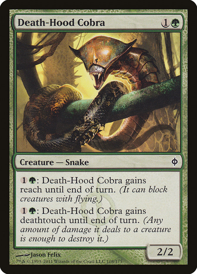 Death-Hood Cobra [New Phyrexia] | Game Master's Emporium (The New GME)