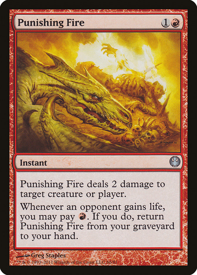 Punishing Fire [Duel Decks: Knights vs. Dragons] | Game Master's Emporium (The New GME)