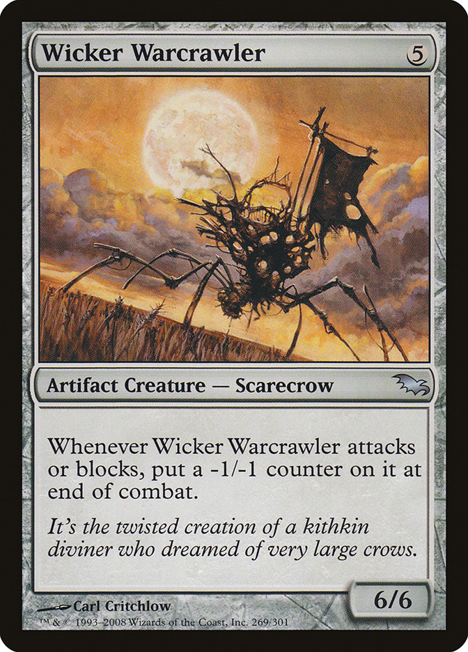 Wicker Warcrawler [Shadowmoor] | Game Master's Emporium (The New GME)