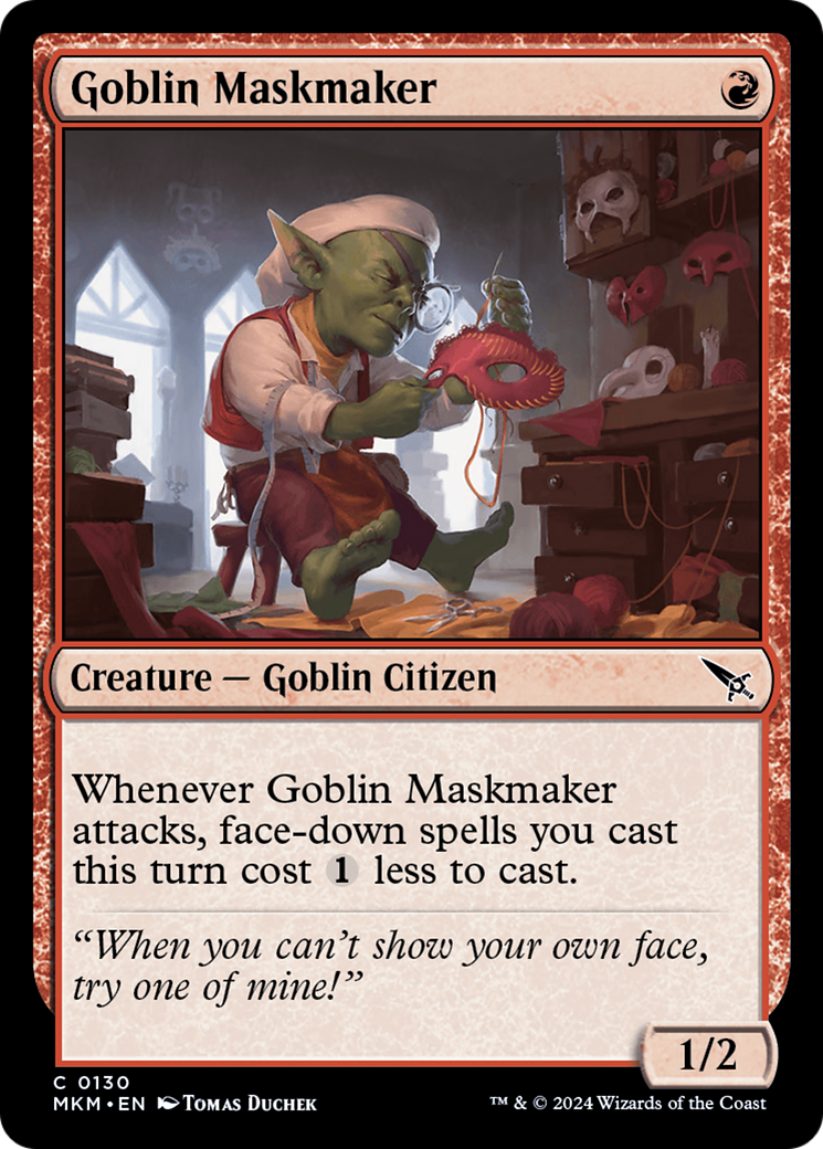Goblin Maskmaker [Murders at Karlov Manor] | Game Master's Emporium (The New GME)