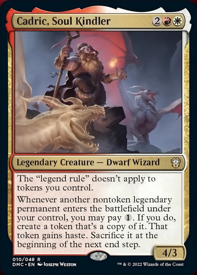 Cadric, Soul Kindler [Dominaria United Commander] | Game Master's Emporium (The New GME)