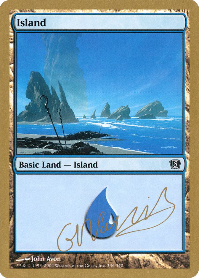 Island (gn336) (Gabriel Nassif) [World Championship Decks 2004] | Game Master's Emporium (The New GME)