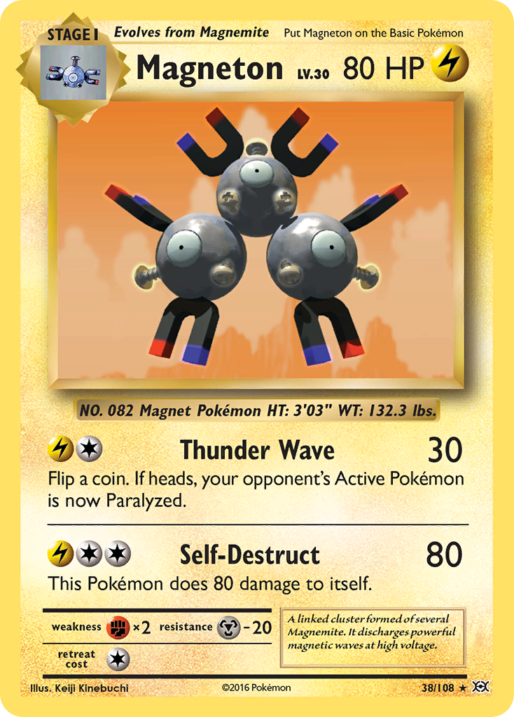 Magneton (38/108) [XY: Evolutions] | Game Master's Emporium (The New GME)