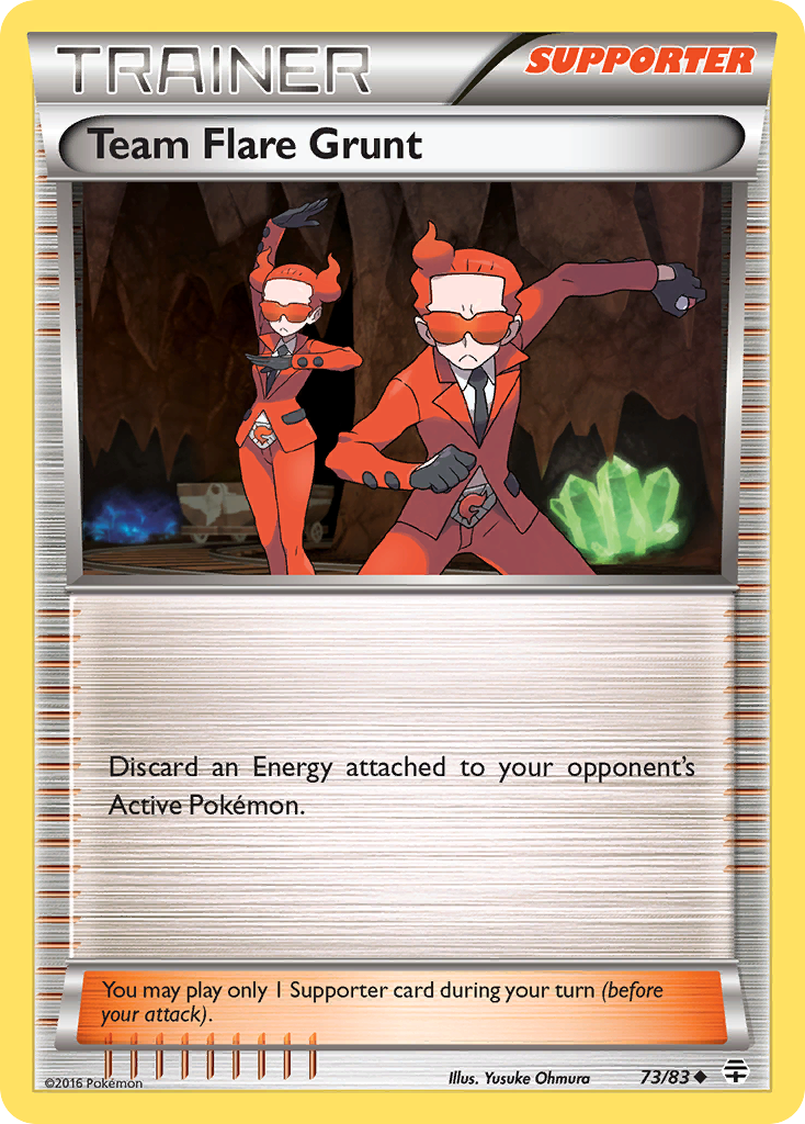 Team Flare Grunt (73/83) [XY: Generations] | Game Master's Emporium (The New GME)