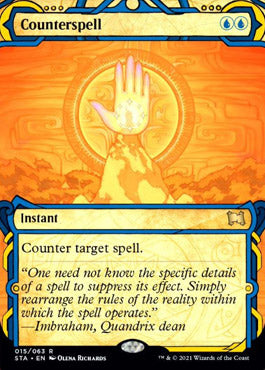 Counterspell (Foil Etched) [Strixhaven: School of Mages Mystical Archive] | Game Master's Emporium (The New GME)