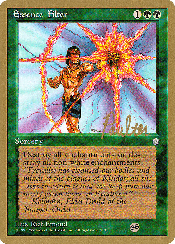 Essence Filter (Preston Poulter) (SB) [Pro Tour Collector Set] | Game Master's Emporium (The New GME)
