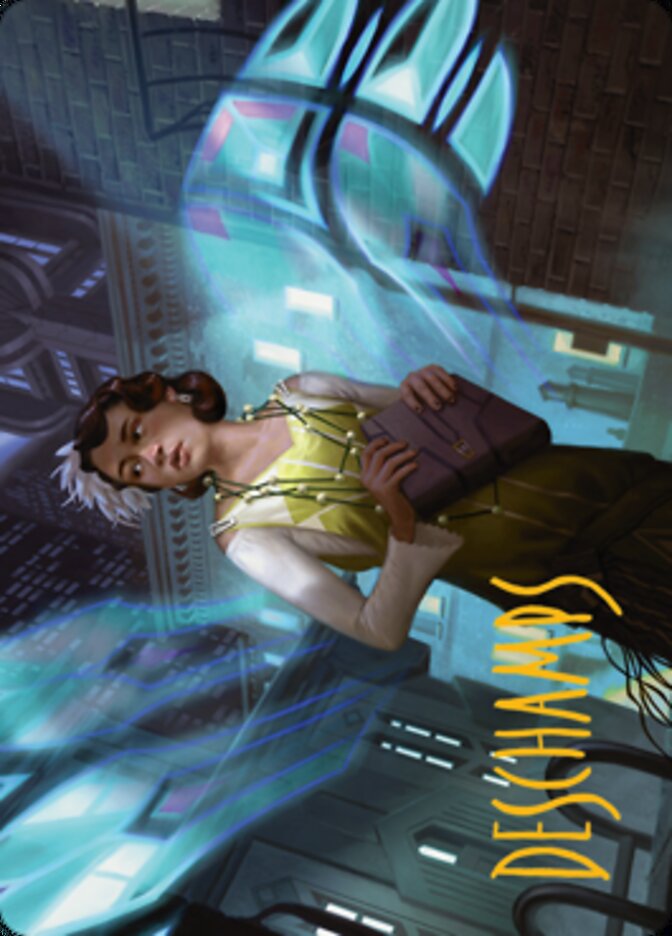 Giada, Font of Hope 1 Art Card (Gold-Stamped Signature) [Streets of New Capenna Art Series] | Game Master's Emporium (The New GME)