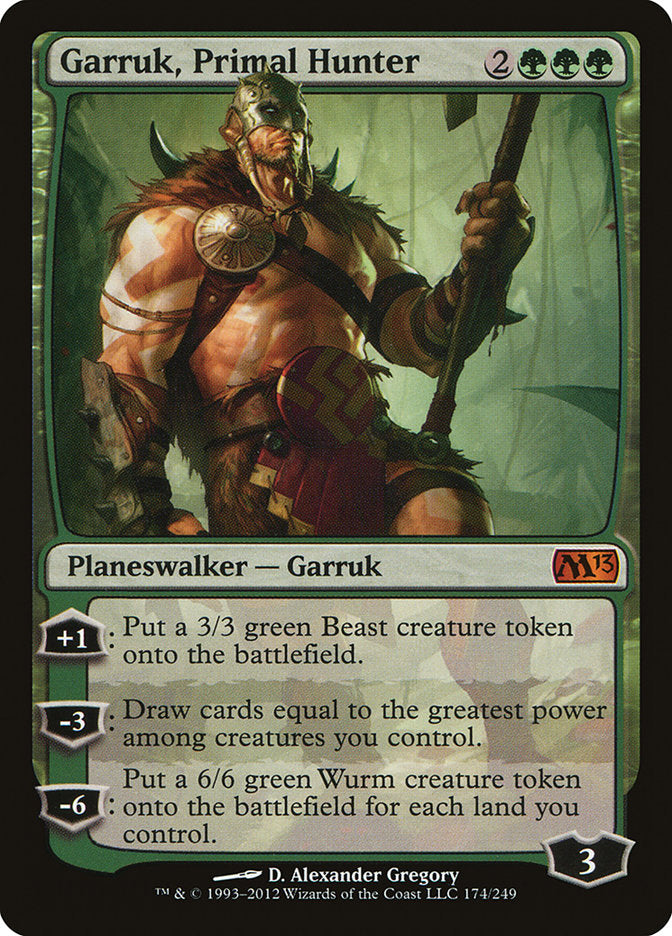 Garruk, Primal Hunter [Magic 2013] | Game Master's Emporium (The New GME)