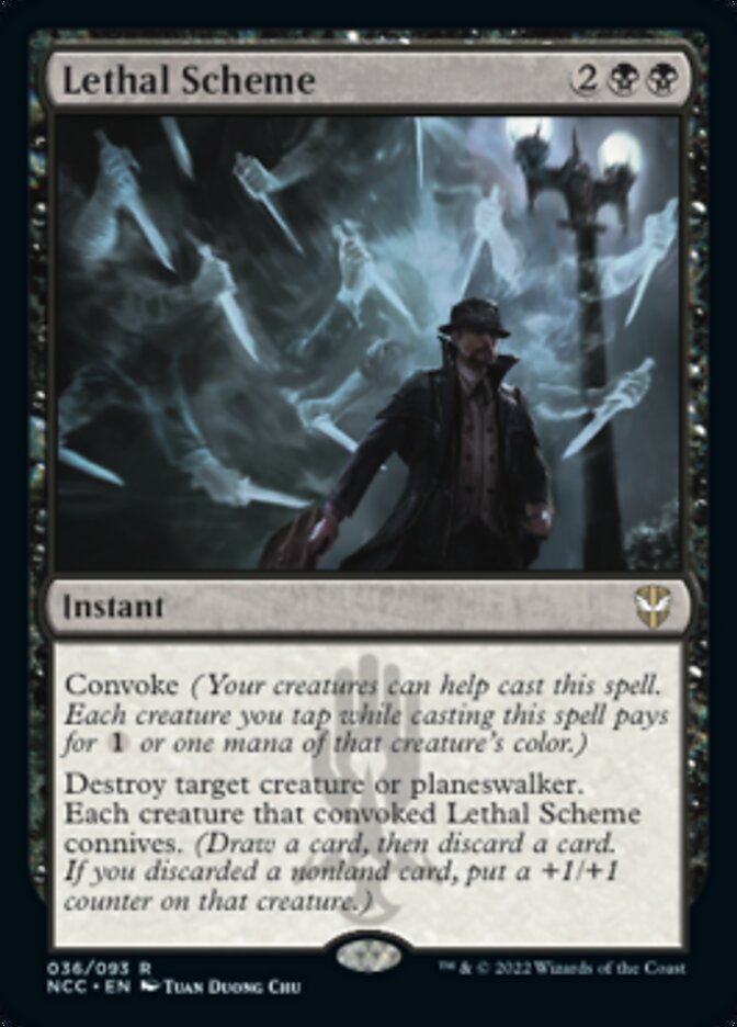 Lethal Scheme [Streets of New Capenna Commander] | Game Master's Emporium (The New GME)
