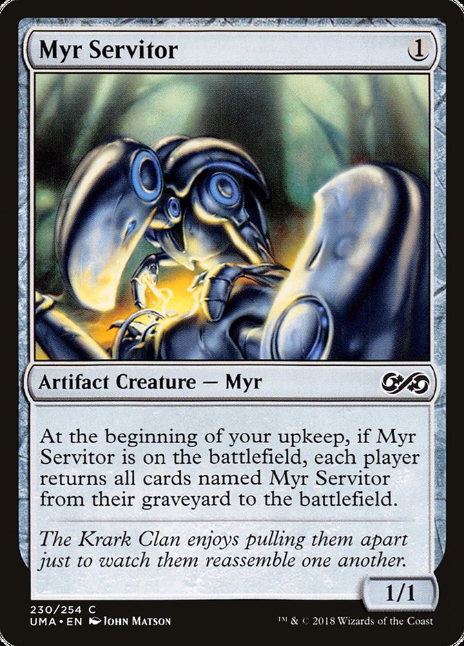 Myr Servitor [Ultimate Masters] | Game Master's Emporium (The New GME)