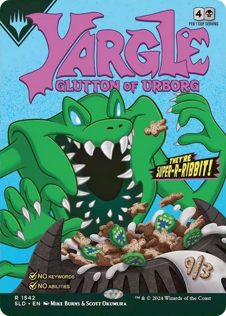 Yargle, Glutton of Urborg (Rainbow Foil) [Secret Lair Drop Series] | Game Master's Emporium (The New GME)