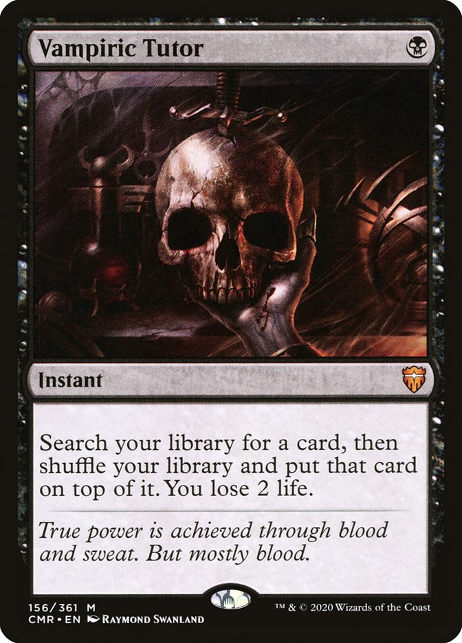 Vampiric Tutor [Commander Legends] | Game Master's Emporium (The New GME)