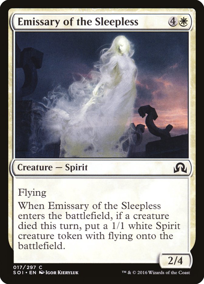 Emissary of the Sleepless [Shadows over Innistrad] | Game Master's Emporium (The New GME)
