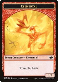 Elemental (009) // Spirit Double-Sided Token [Modern Horizons Tokens] | Game Master's Emporium (The New GME)