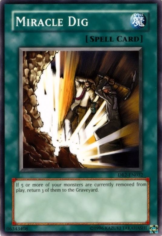 Miracle Dig [DB2-EN032] Common | Game Master's Emporium (The New GME)