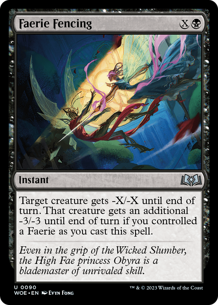Faerie Fencing [Wilds of Eldraine] | Game Master's Emporium (The New GME)