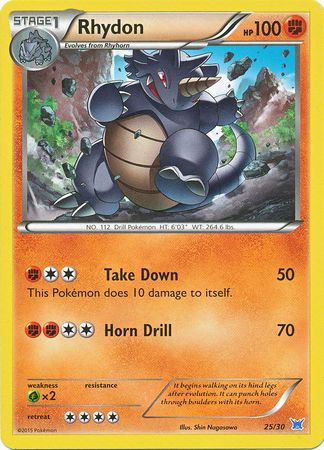 Rhydon (25/30) [XY: Trainer Kit 2 - Latios] | Game Master's Emporium (The New GME)