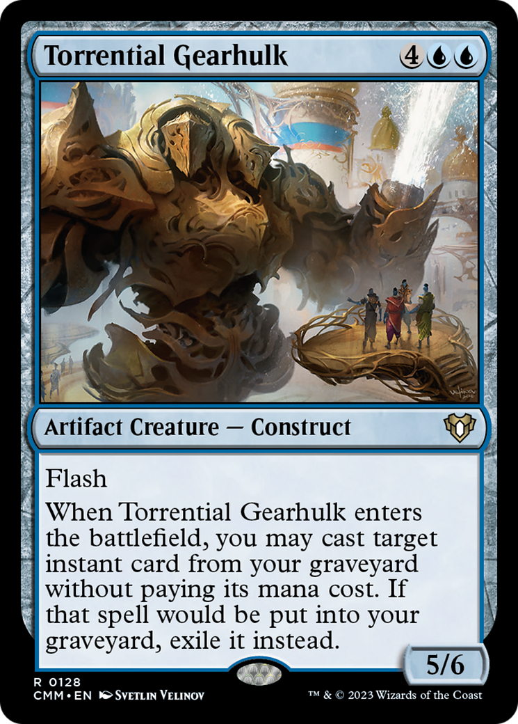 Torrential Gearhulk [Commander Masters] | Game Master's Emporium (The New GME)
