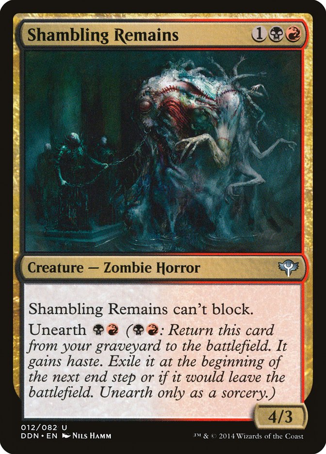 Shambling Remains [Duel Decks: Speed vs. Cunning] | Game Master's Emporium (The New GME)