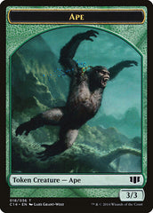 Ape // Zombie (011/036) Double-Sided Token [Commander 2014 Tokens] | Game Master's Emporium (The New GME)