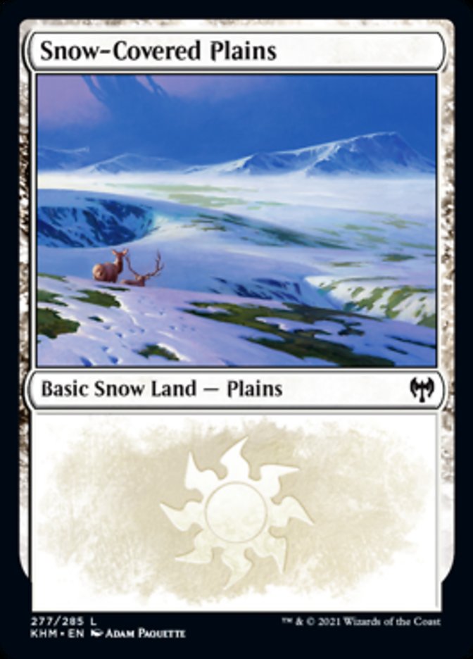Snow-Covered Plains (277) [Kaldheim] | Game Master's Emporium (The New GME)