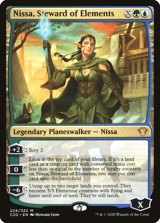 Nissa, Steward of Elements [Commander 2020] | Game Master's Emporium (The New GME)