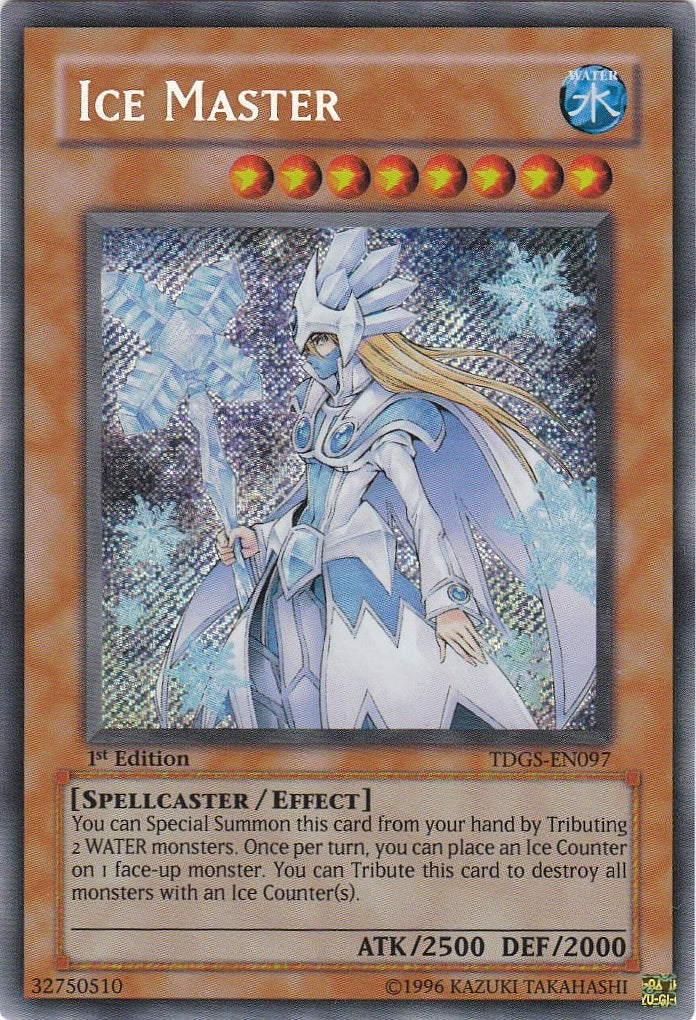 Ice Master [TDGS-EN097] Secret Rare | Game Master's Emporium (The New GME)