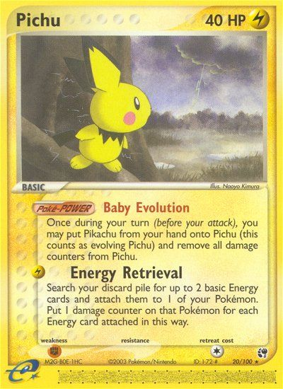 Pichu (20/100) [EX: Sandstorm] | Game Master's Emporium (The New GME)