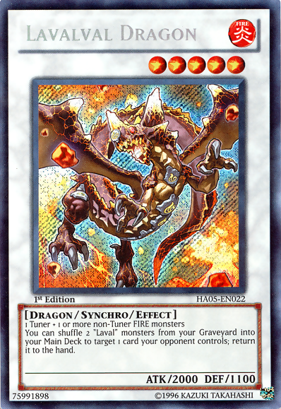 Lavalval Dragon [HA05-EN022] Secret Rare | Game Master's Emporium (The New GME)