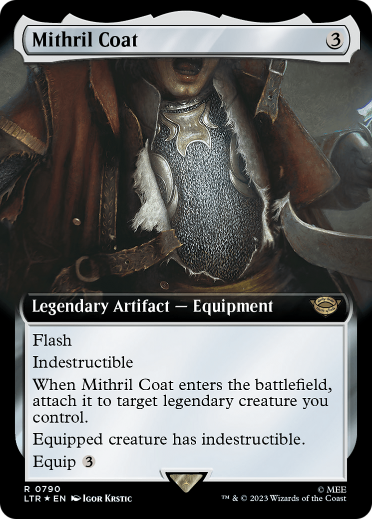 Mithril Coat (Extended Art) (Surge Foil) [The Lord of the Rings: Tales of Middle-Earth] | Game Master's Emporium (The New GME)