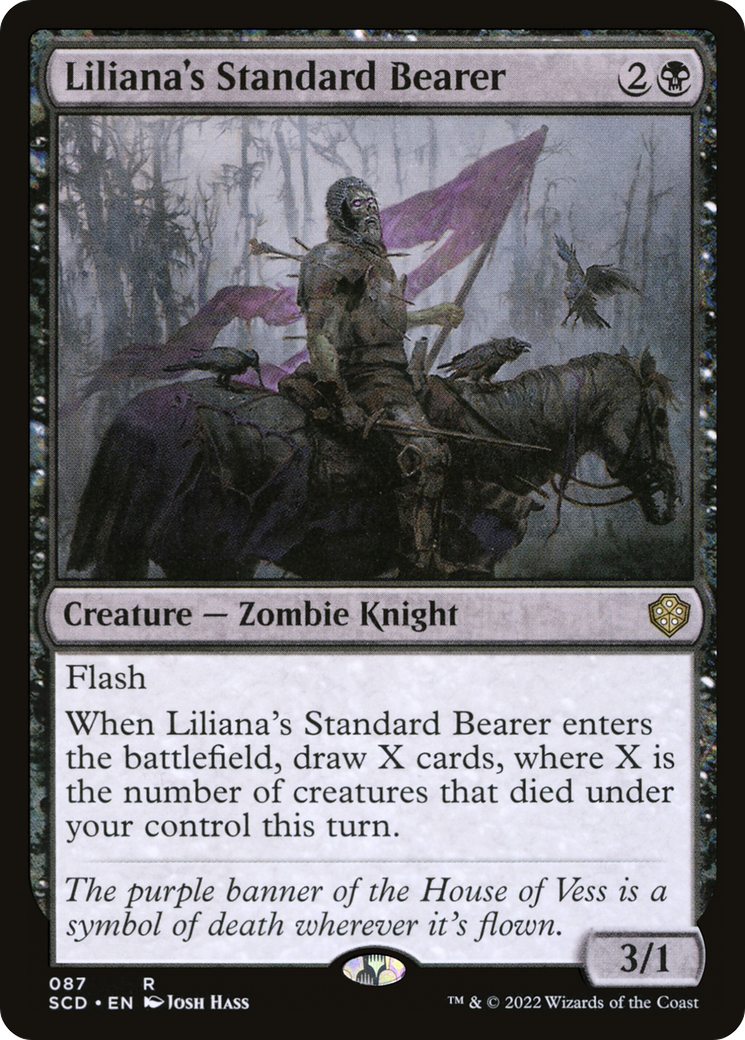 Liliana's Standard Bearer [Starter Commander Decks] | Game Master's Emporium (The New GME)
