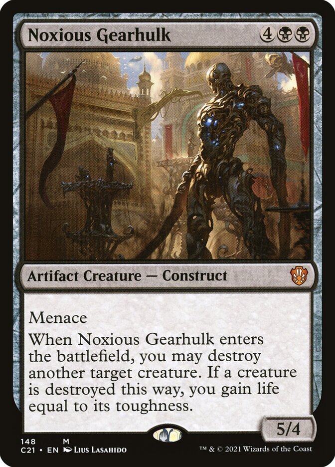Noxious Gearhulk [Commander 2021] | Game Master's Emporium (The New GME)