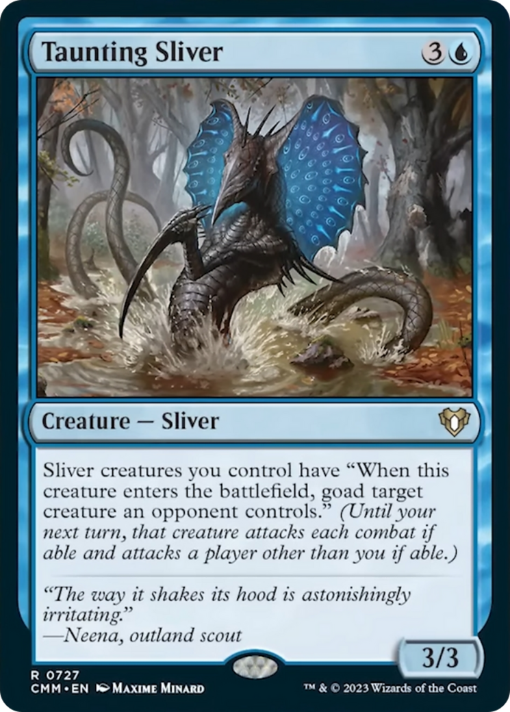 Taunting Sliver [Commander Masters] | Game Master's Emporium (The New GME)