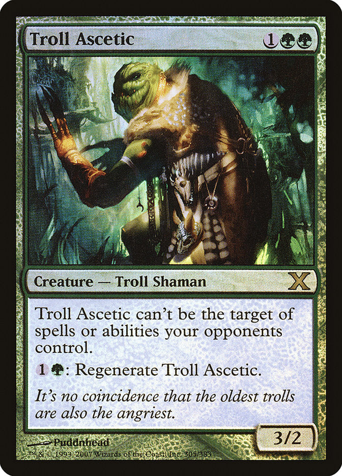 Troll Ascetic (Premium Foil) [Tenth Edition] | Game Master's Emporium (The New GME)