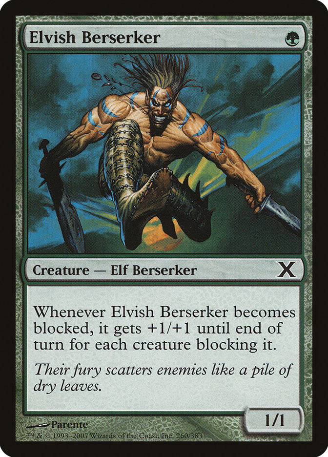 Elvish Berserker [Tenth Edition] | Game Master's Emporium (The New GME)