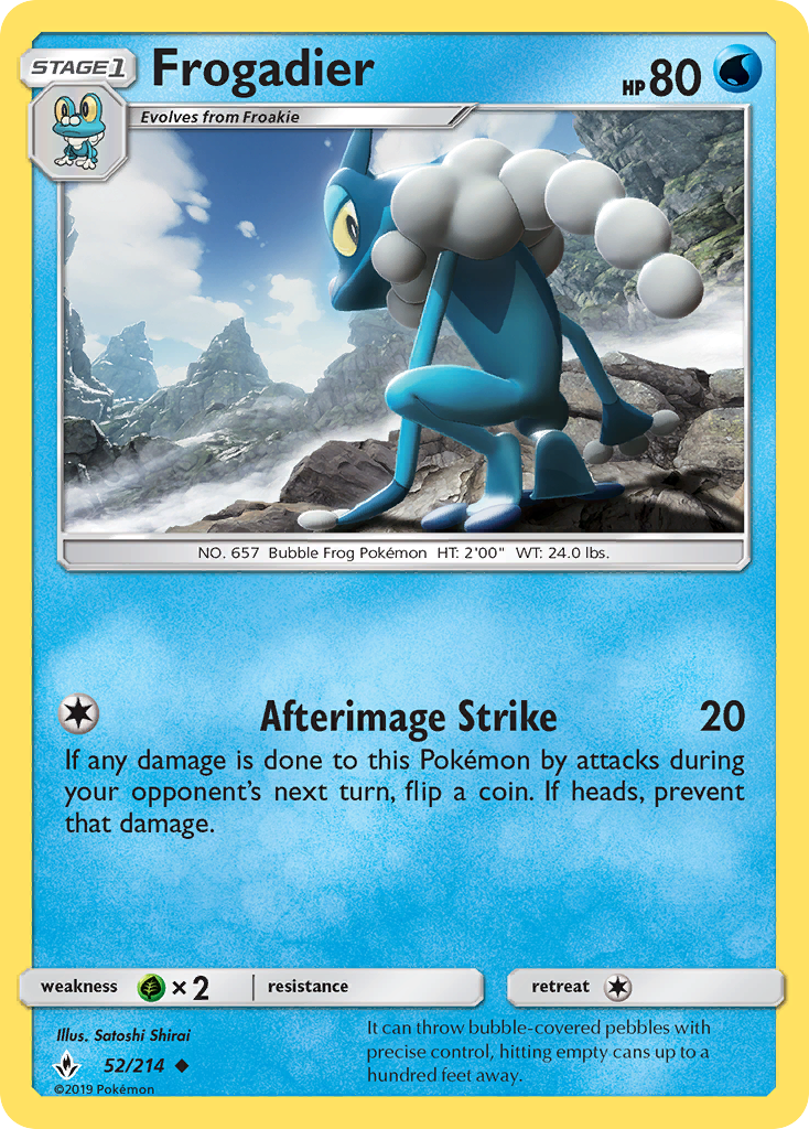 Frogadier (52/214) [Sun & Moon: Unbroken Bonds] | Game Master's Emporium (The New GME)