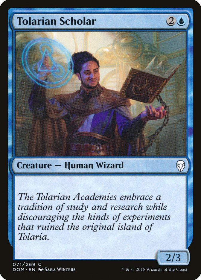 Tolarian Scholar [Dominaria] | Game Master's Emporium (The New GME)