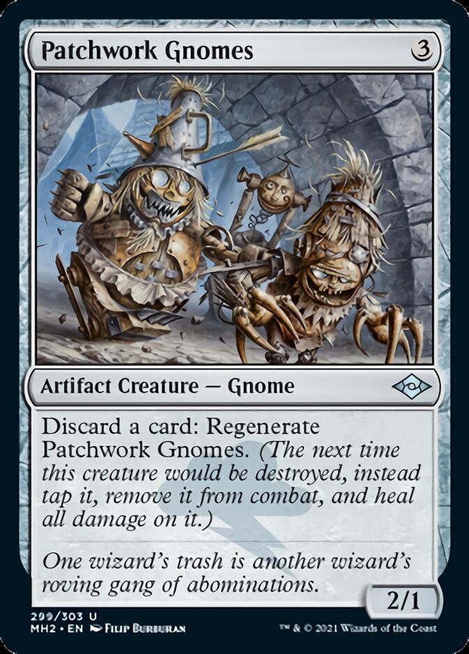 Patchwork Gnomes (Foil Etched) [Modern Horizons 2] | Game Master's Emporium (The New GME)