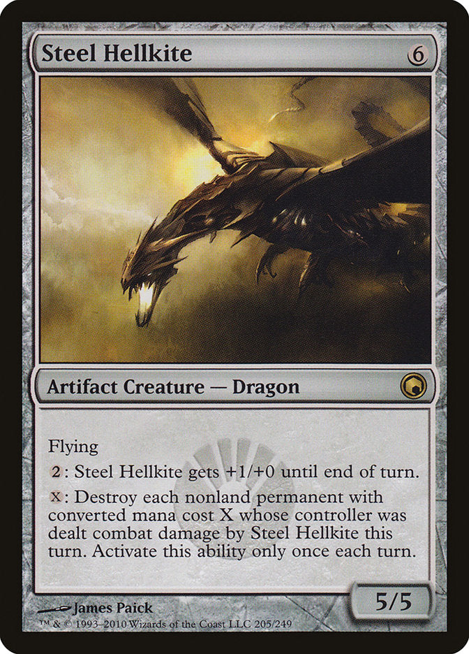 Steel Hellkite [Scars of Mirrodin] | Game Master's Emporium (The New GME)
