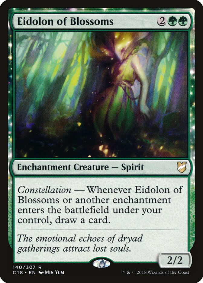 Eidolon of Blossoms [Commander 2018] | Game Master's Emporium (The New GME)