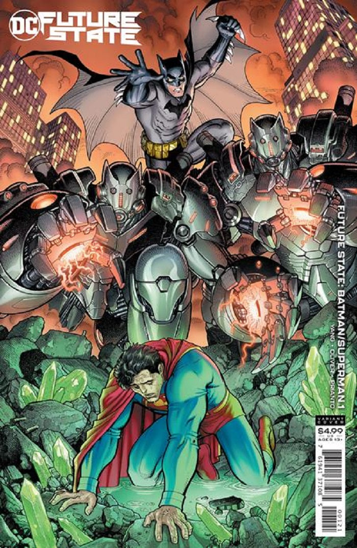 FUTURE STATE BATMAN SUPERMAN #1 and #2 CARD STOCK VAR ED | Game Master's Emporium (The New GME)