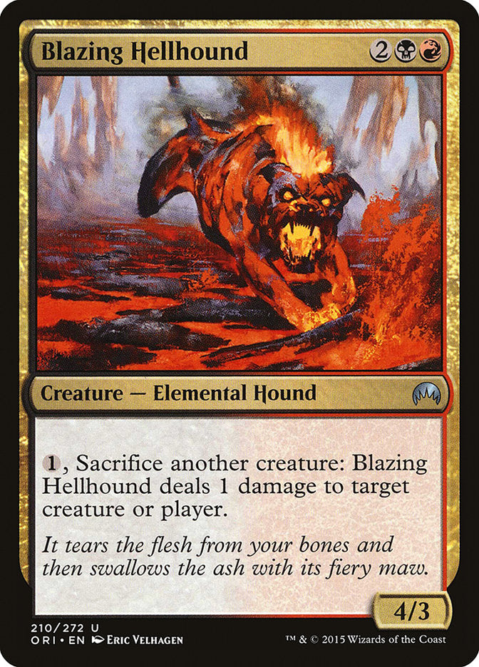 Blazing Hellhound [Magic Origins] | Game Master's Emporium (The New GME)