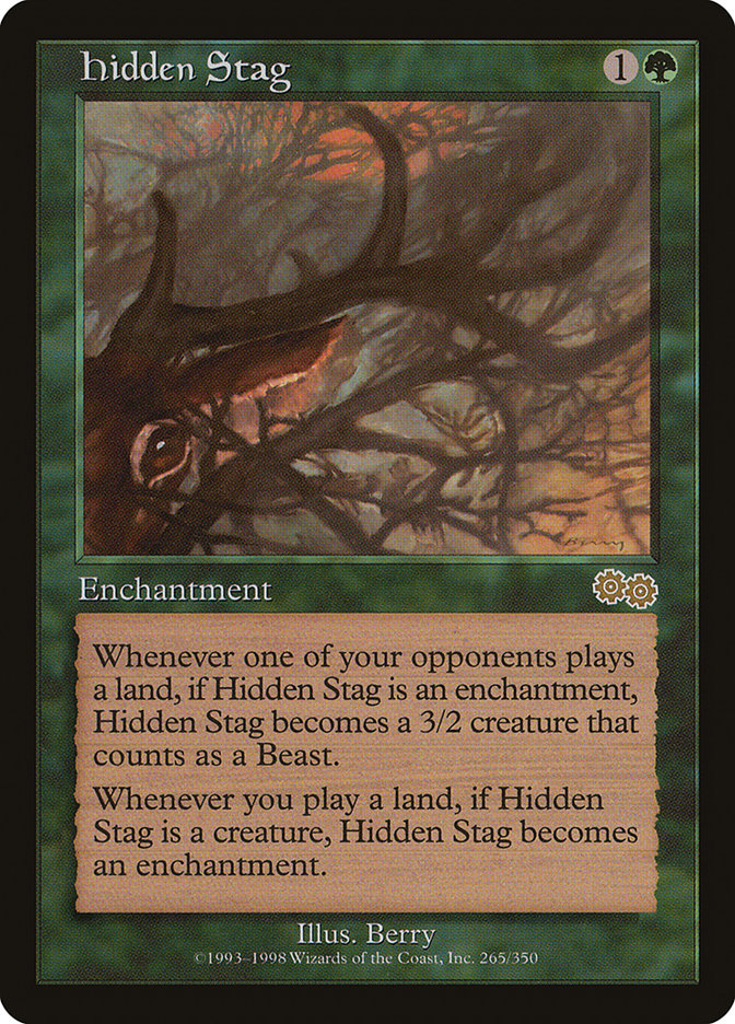 Hidden Stag [Urza's Saga] | Game Master's Emporium (The New GME)