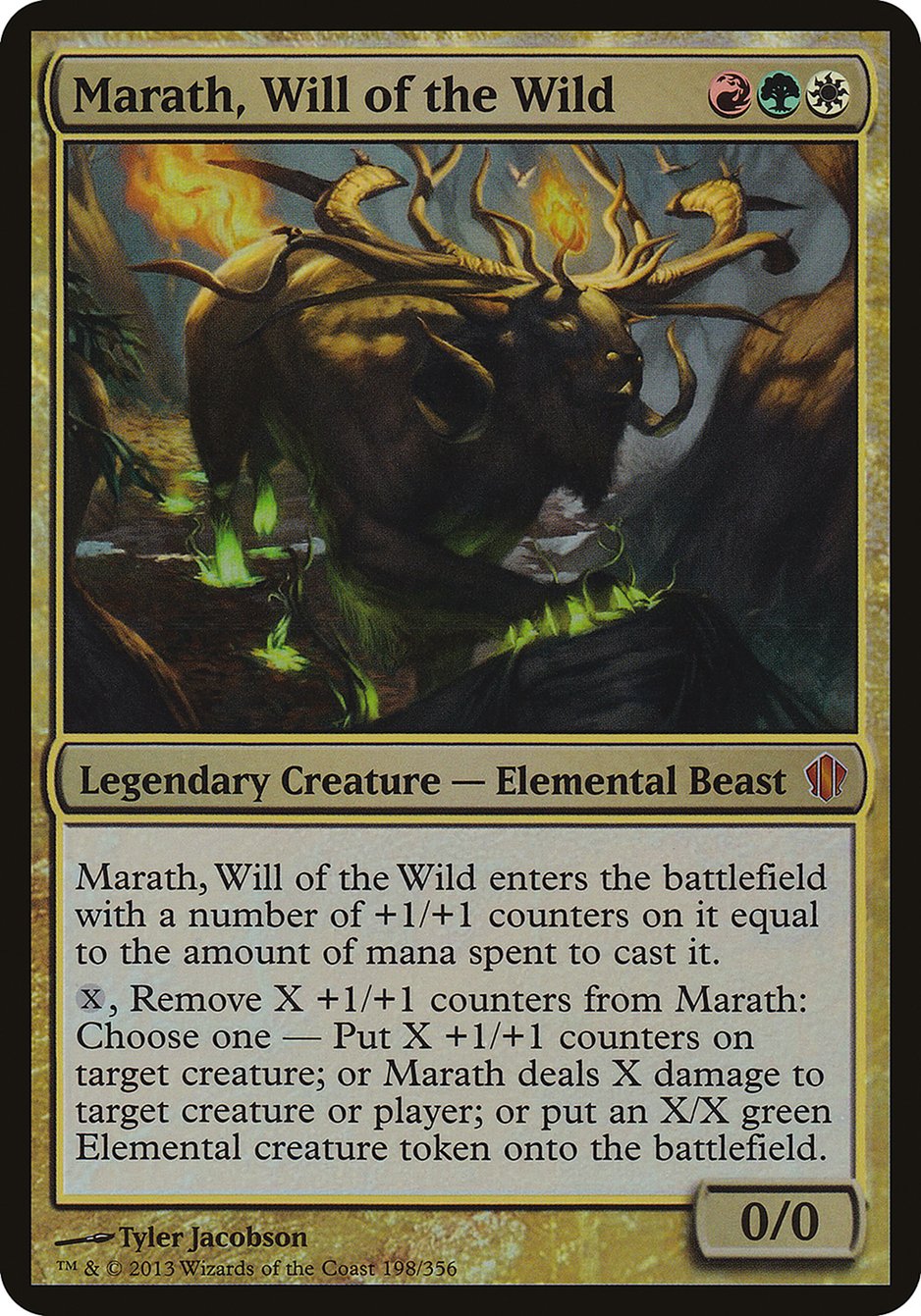 Marath, Will of the Wild (Oversized) [Commander 2013 Oversized] | Game Master's Emporium (The New GME)
