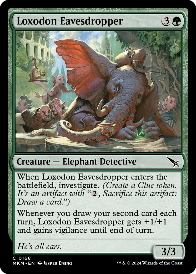 Loxodon Eavesdropper [Murders at Karlov Manor] | Game Master's Emporium (The New GME)